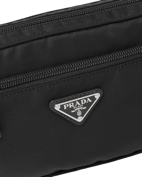 prada velvet and leather belt bag|prada nylon waist bags.